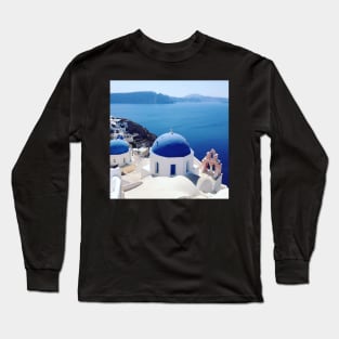 Oia Santorini Long Sleeve T-Shirt